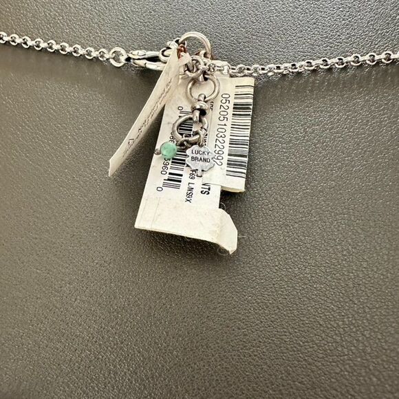 Brand New with Tags Lucky Brand Butterfly Beaded Necklace - Picture 6 of 6